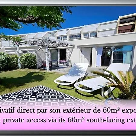 Villa L'Hyliadenna avec jardin au cœur d'Héliopolis - Village Naturiste, plage à pied Appartamento *