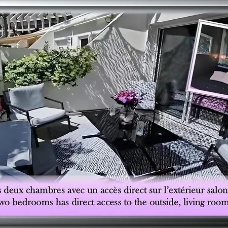 Villa L'Hyliadenna avec jardin au cœur d'Héliopolis - Village Naturiste, plage à pied Appartamento Agde
