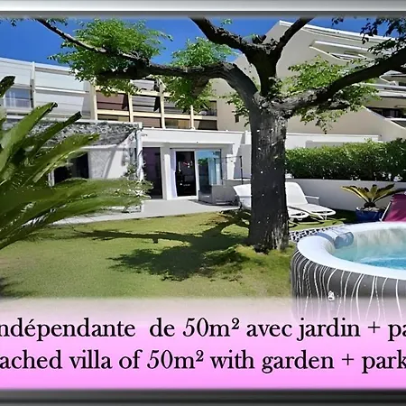 L'hyliadenna Avec Jardin Au Cœur D'héliopolis - Village Naturiste, à Pied * Agde