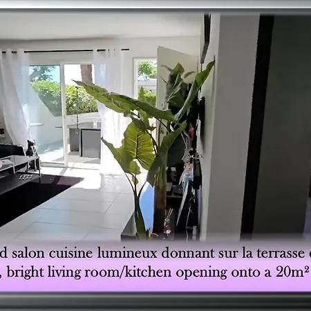 L'hyliadenna Avec Jardin Au Cœur D'héliopolis - Village Naturiste, à Pied Apartamento *