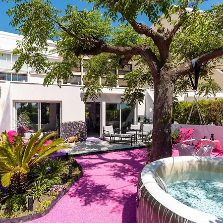 L'hyliadenna Avec Jardin Au Cœur D'héliopolis - Village Naturiste, à Pied Apartamento