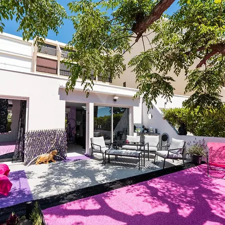 L'hyliadenna Avec Jardin - Parking Prive - Au Coeur Du Village Naturiste, Naturabeach Heliopolis - A Pied *